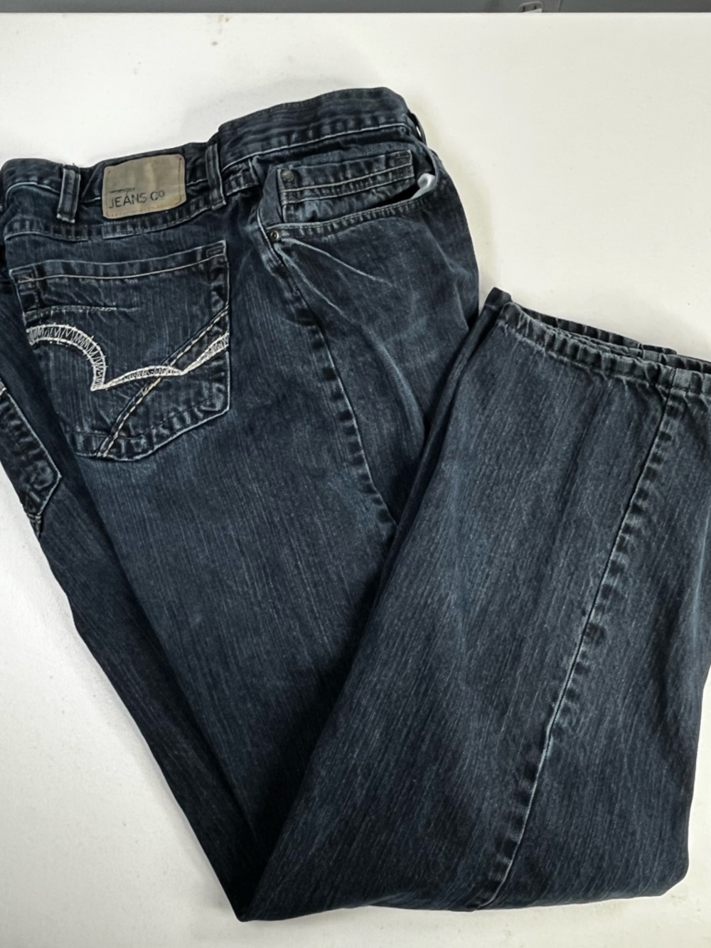 Wrangler Men’s Relaxed Boot Jeans - Wash Blue. 40 X 30, - Picture 11 of 13
